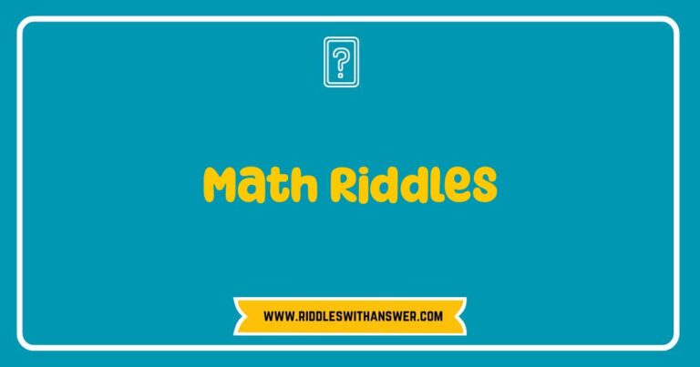 Math Riddles image showcasing a challenging puzzle to test your problem-solving skills.