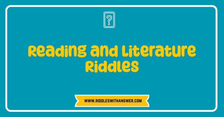 Person pondering a reading and literature riddle, surrounded by books.